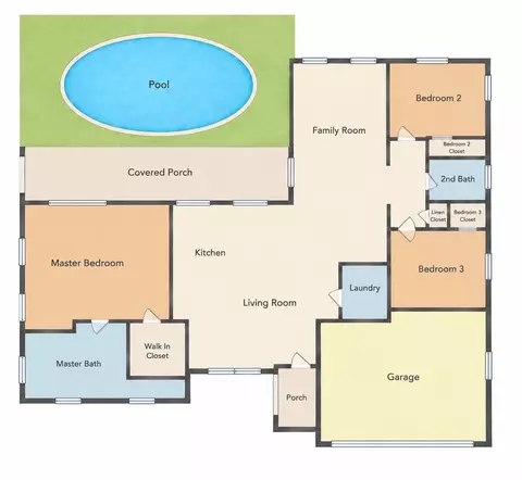 Floorplan - 5008 SE Major Way, Stuart, FL 34997 photo 1 of 1