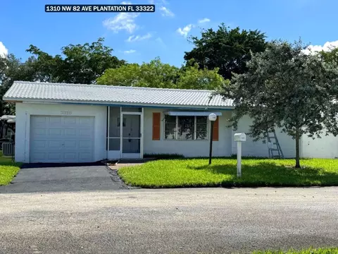 1310 NW 82nd, Plantation, FL 33322