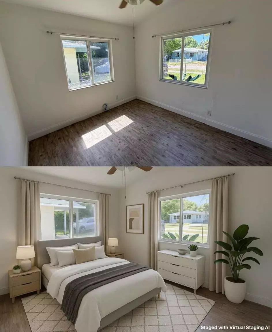 Bedroom - 1935 Fletcher St A B, Hollywood, FL 33020 photo 2 of 6