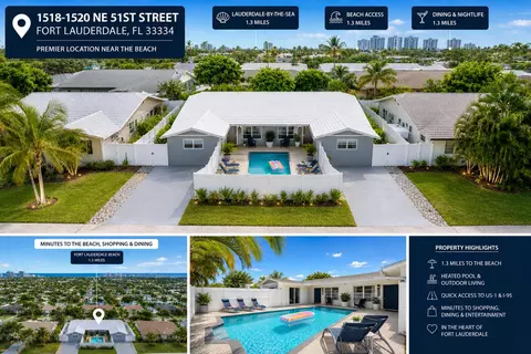 1518-1520 NE 51st St, Fort Lauderdale, FL 33334