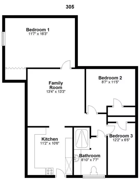 Floorplan - 303 Lang Rd, Cloud Lake, FL 33406 photo 1 of 1