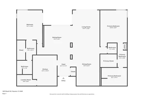 Floorplan - 19670 Beach Rd #B303, Jupiter, FL 33469 photo 1 of 1