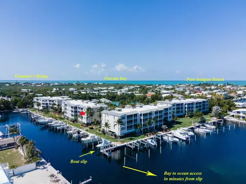 101 Gulfview Dr #209 & 30 FT. BOAT, Islamorada, FL 33036