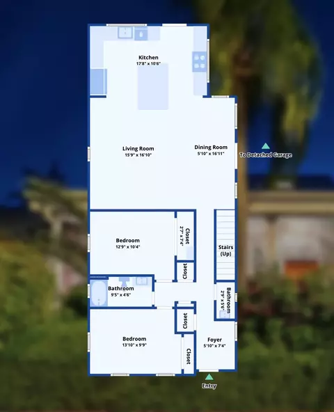 Floorplan - 1114 Packer St, Key West, FL 33040 photo 1 of 4