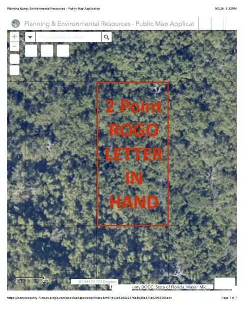 lot2 Rainbow Bch, Big Torch Key, FL 33042