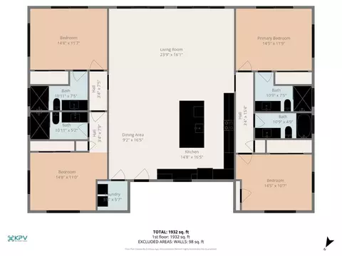 Floorplan - 207 E Bruce Ct, Marathon, FL 33050 photo 1 of 1