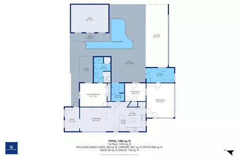 Floorplan - 1545 52nd St, Marathon, FL 33050 photo 1 of 2