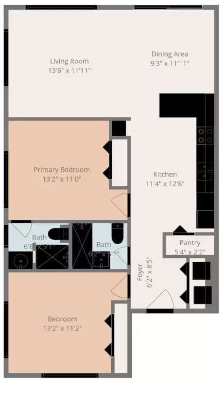Floorplan - 427 89th Street Ocean Street Ocean, Marathon, FL 33050 photo 2 of 2