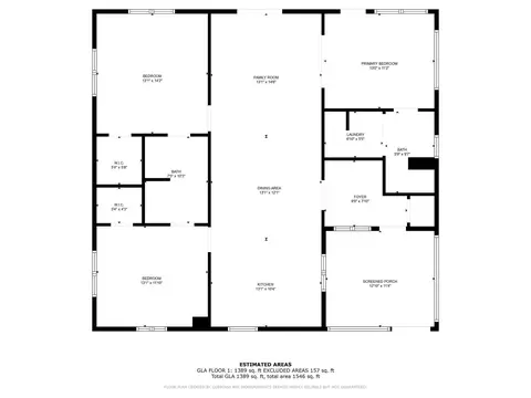 Floorplan - 412 3rd St, Key Largo, FL 33037 photo 1 of 1