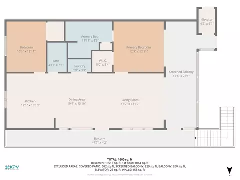 Floorplan - 651 9th St #KEY colony, Key Colony Beach, FL 33051 photo 2 of 2