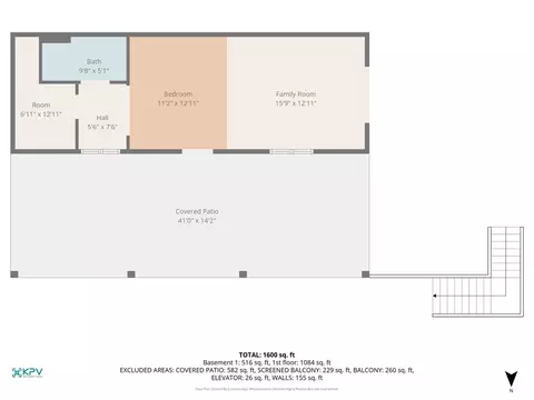 Floorplan - 651 9th St #KEY colony, Key Colony Beach, FL 33051 photo 1 of 2