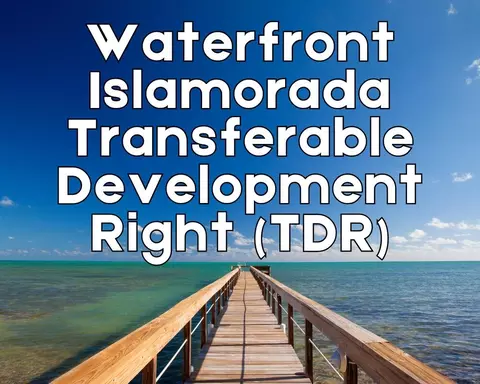 Waterfront Tdr Building Right For Sale Road, Islamorada, FL 33036