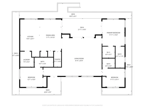 Floorplan - 16823 E Point Dr, Sugarloaf Key, FL 33042 photo 1 of 2