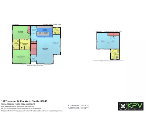 Floorplan - 1627 Johnson St, Key West, FL 33040 photo 1 of 1