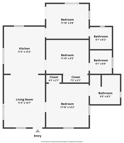 Floorplan - 1017 Thomas St, Key West, FL 33040 photo 1 of 1