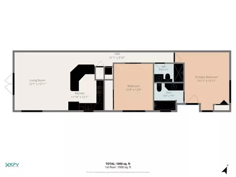 Floorplan - 261 3rd St, Key Colony, FL 33051 photo 1 of 1