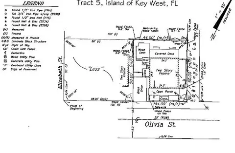 Floorplan - 709 Olivia St, Key West, FL 33040 photo 1 of 1