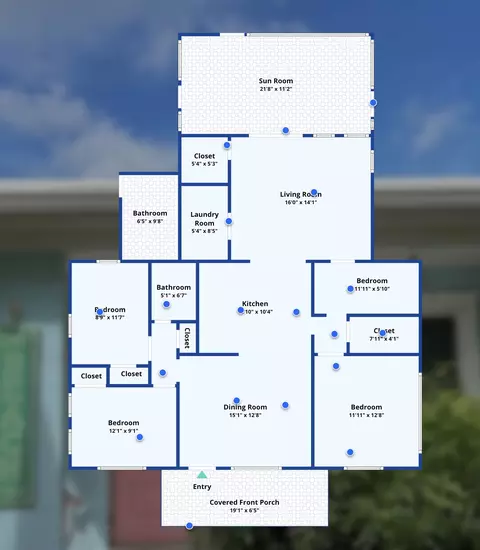 Floorplan - 12 Bay Dr, Key West, FL 33040 photo 1 of 2