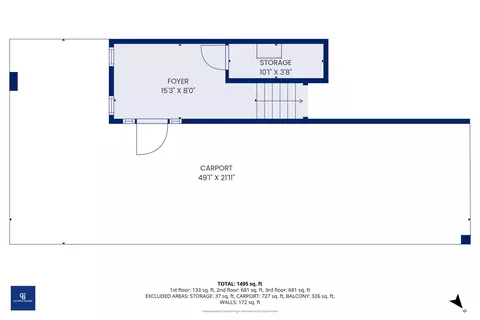 Floorplan - 117 Coco Plum Dr #D2, Marathon, FL 33050 photo 7 of 7