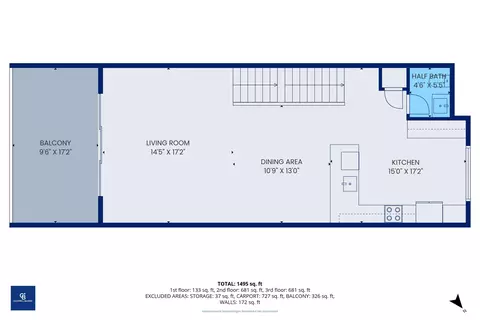 Floorplan - 117 Coco Plum Dr #D2, Marathon, FL 33050 photo 6 of 7