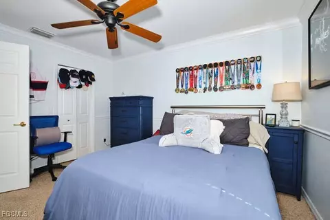 Bedroom - 2002 Heatherstone Way #1, Estero, FL 33928 photo 7 of 10