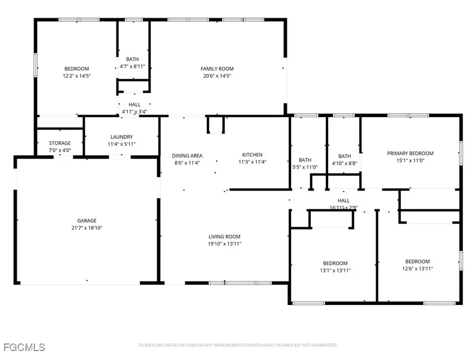 Floorplan - 2248 Ephraim Ave, Fort Myers, FL 33907 photo 1 of 1