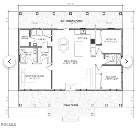 1237 Bari St E, Lehigh Acres, FL 33974 photo 2