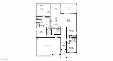 Floorplan - 44480 Frontier Dr, Punta Gorda, FL 33982 photo 1 of 1