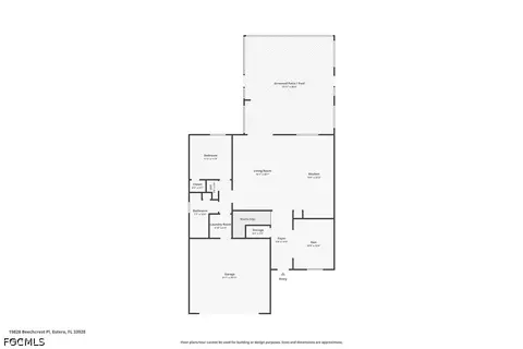 Floorplan - 19828 Beechcrest Pl, Estero, FL 33928 photo 2 of 2
