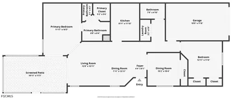 Floorplan - 20958 Blacksmith Frg, Estero, FL 33928 photo 1 of 1