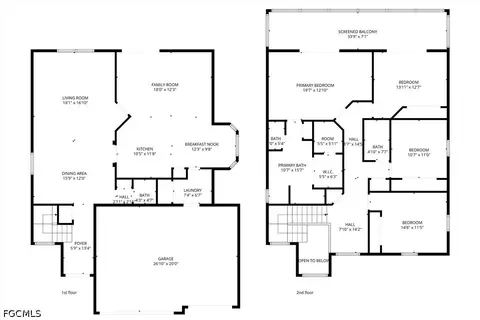 Floorplan - 21543 Brixham Run Loop, Estero, FL 33928 photo 1 of 1