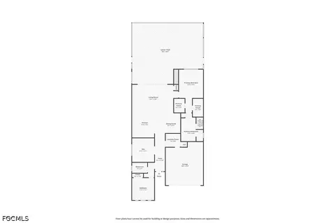 Floorplan - 11523 Jacaranda Dr, Naples, FL 34120 photo 1 of 1