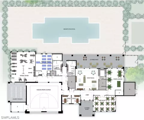 Floorplan - 20502 Fair Oak Ln, Estero, FL 33928 photo 1 of 1