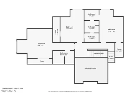 Floorplan - 20960970 Sandy Ln, Estero, FL 33928 photo 2 of 6