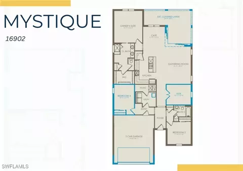 Floorplan - 3918 E Hampton Cir, Alva, FL 33920 photo 1 of 1