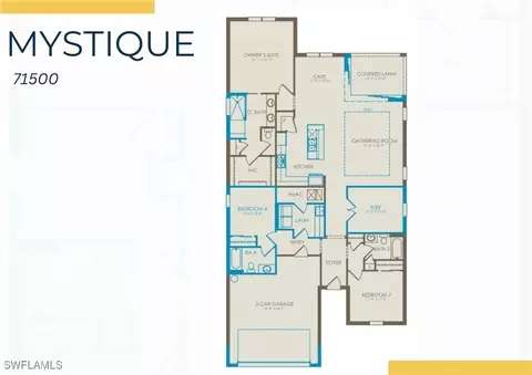 Floorplan - 20530 Pebble Glen Dr, Estero, FL 33928 photo 1 of 1