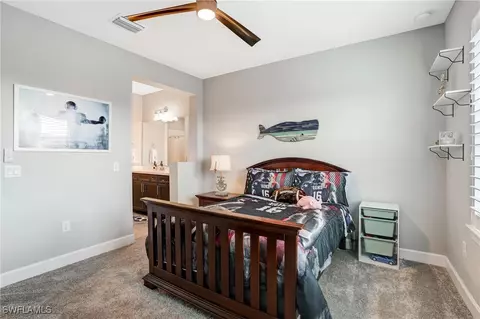 Bedroom - 17561 Kinzie Ln, Estero, FL 33928 photo 5 of 5