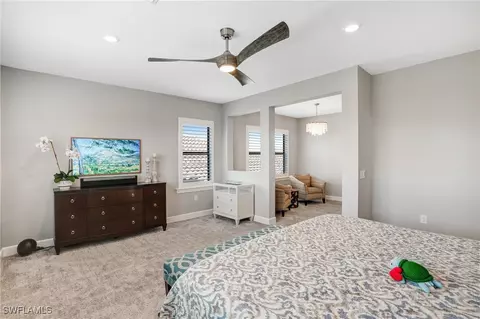 Bedroom - 17561 Kinzie Ln, Estero, FL 33928 photo 2 of 5