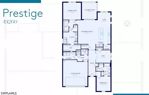 Floorplan - 2107 Freemont Way, Naples, FL 34120 photo 1 of 1
