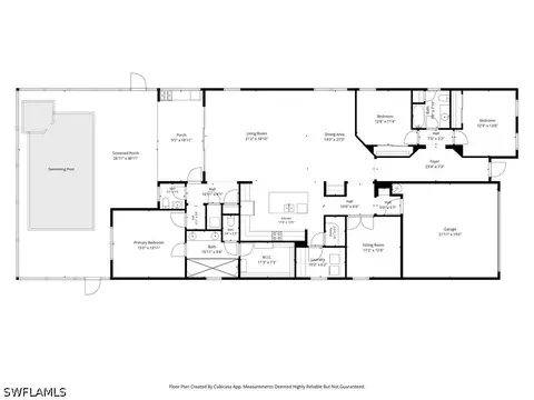 Floorplan - 3636 Pilot Cir, Naples, FL 34120 photo 1 of 1