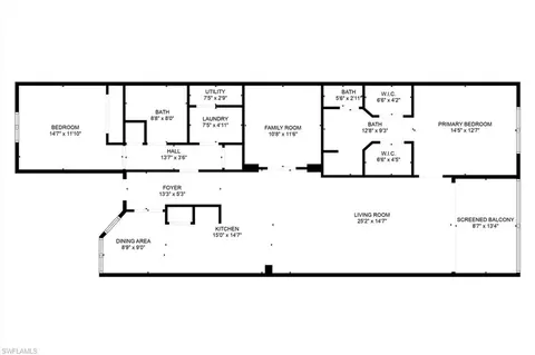Floorplan - 28418 Altessa Way #203, Bonita Springs, FL 34135 photo 1 of 1