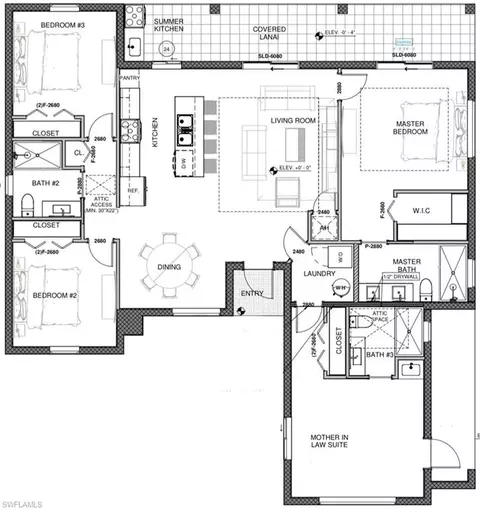 Floorplan - 3306 E 2nd St, Lehigh Acres, FL 33936 photo 1 of 3
