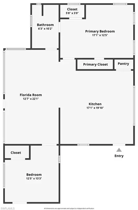 Floorplan - 2647 Pine St, Matlacha, FL 33993 photo 1 of 1