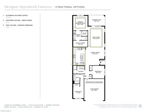 Floorplan - 9232 Cayman Dr, Naples, FL 34114 photo 1 of 7