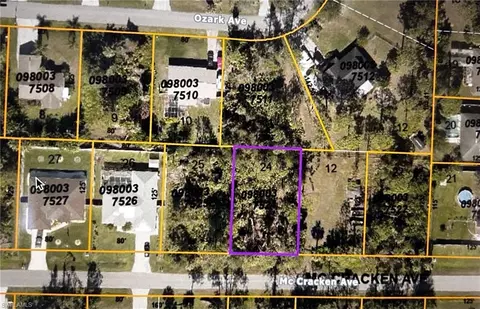 Mc Cracken Ave, North Port, FL 34287