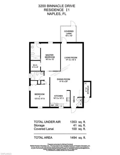 Floorplan - 3200 Binnacle Dr #I1, Naples, FL 34103 photo 1 of 1