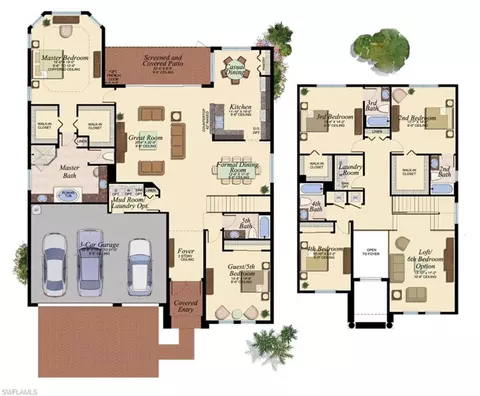 Floorplan - 3280 Atlantic Cir, Naples, FL 34119 photo 1 of 1