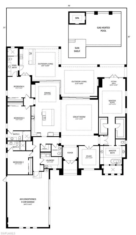 Floorplan - 9237 Esplanade Blvd, Naples, FL 34119 photo 1 of 1
