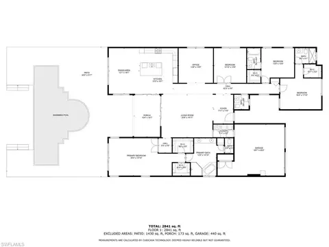 Floorplan - 2149 Asti Ct, Naples, FL 34105 photo 2 of 2