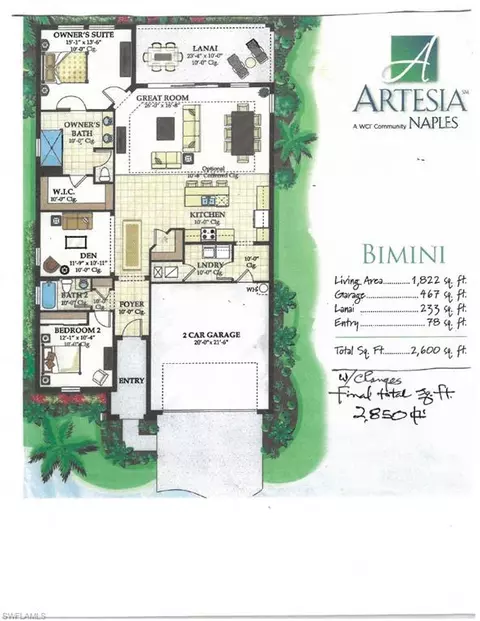 Floorplan - 1241 Manado Dr, Naples, FL 34113 photo 1 of 1